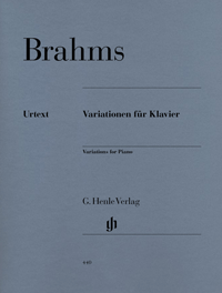 Brahms Variations for Piano...