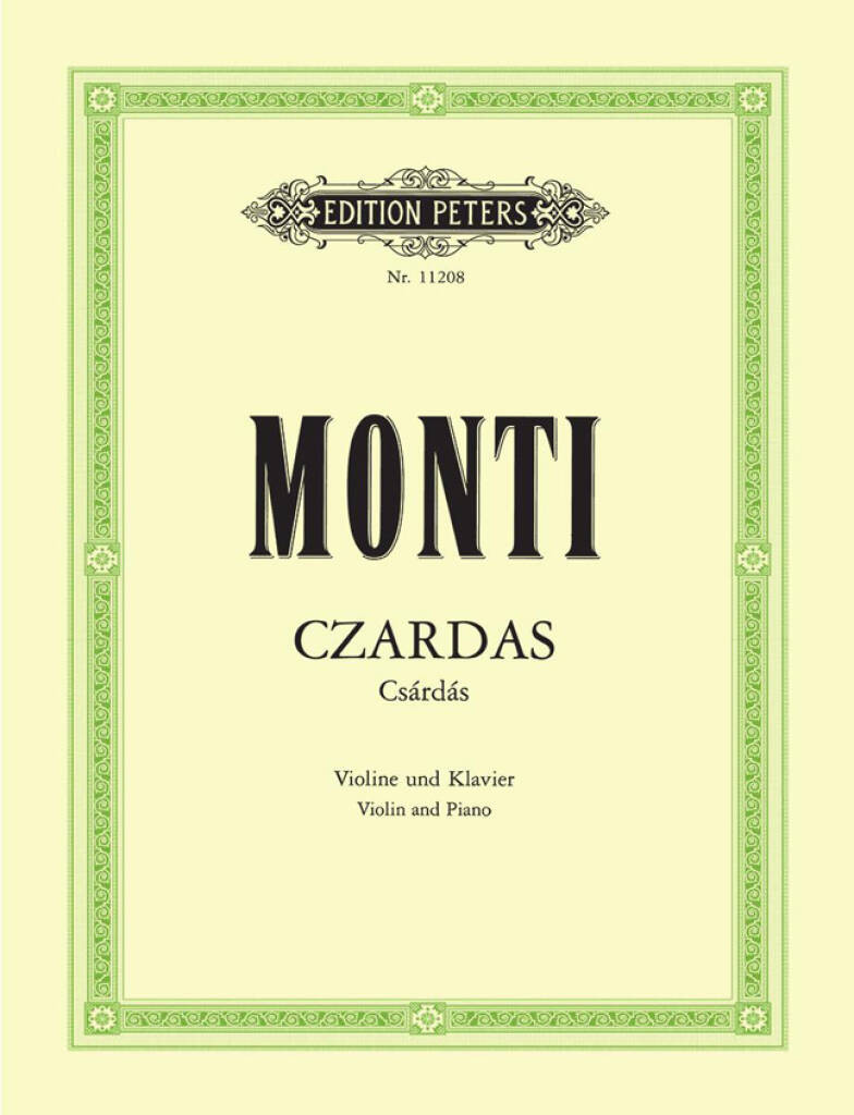 Monti V Czardas for Violin...